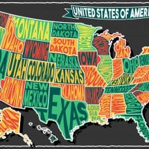 Map of United States