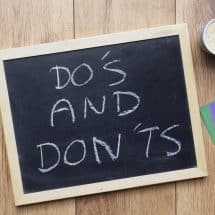 do's and don'ts of insurance adjusting