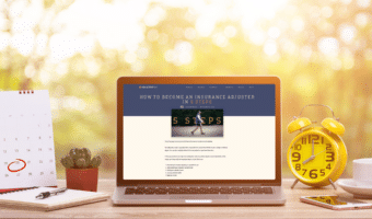 Insurance adjuster training