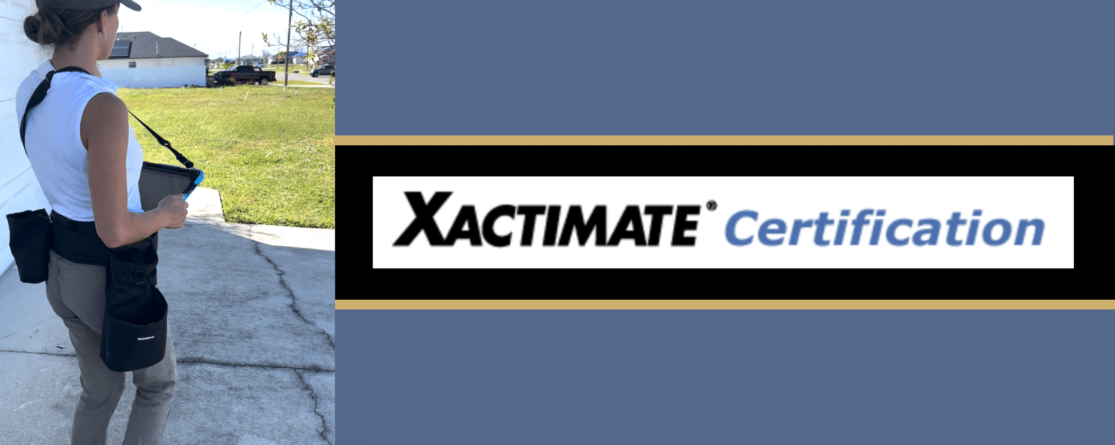 Xactimate Certifications
