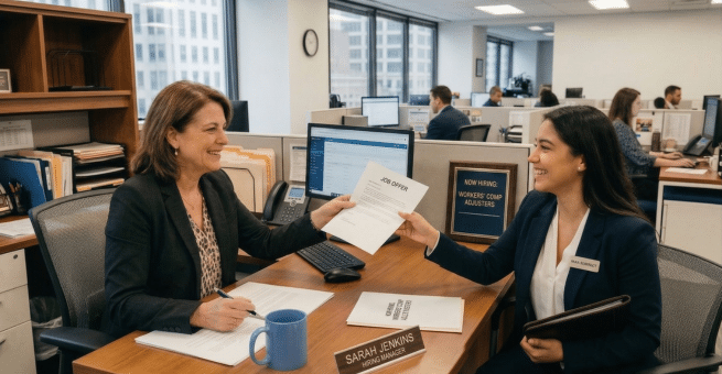 How to get hired as a workers comp staff adjuster even if you don't have prior experience