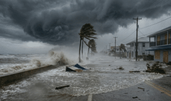 How do big storms and hurricanes affect adjuster salaries?