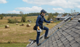 Rope and Harness Training for insurance claims adjusters